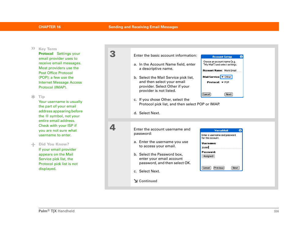 Palm TX User Manual | Page 348 / 690