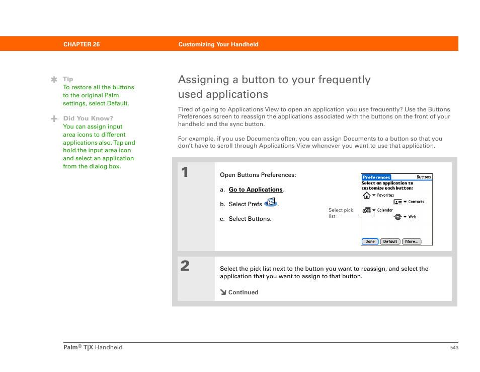 Palm TX User Manual | Page 565 / 690