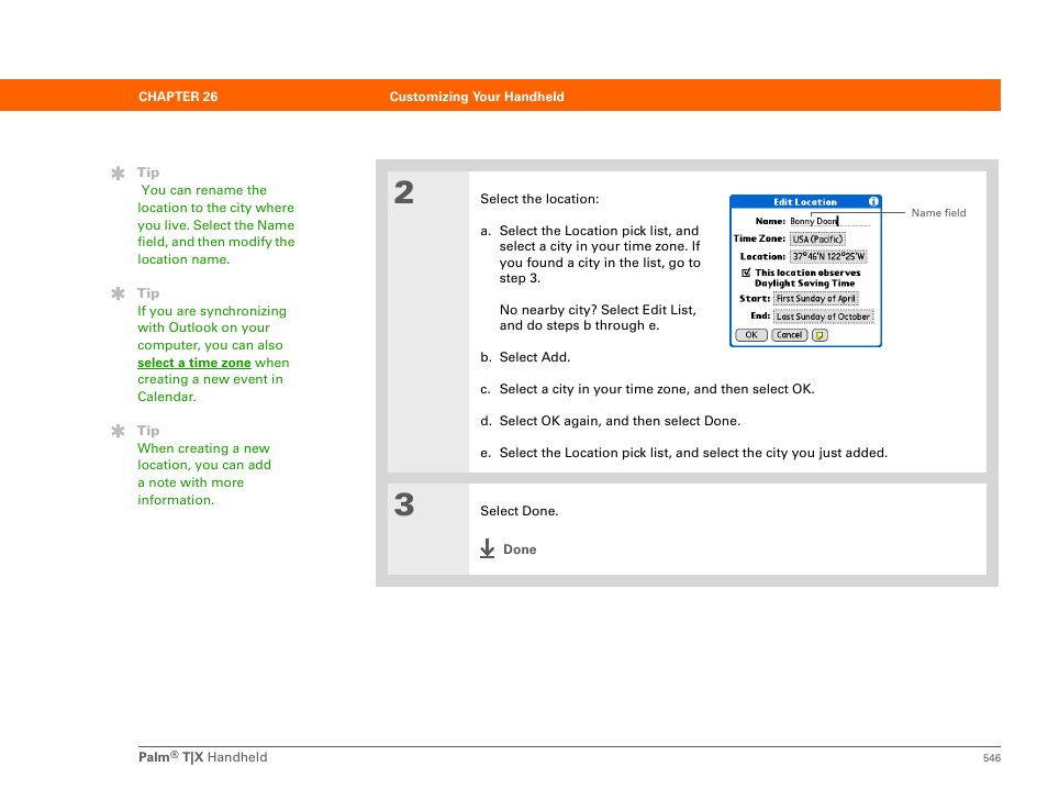 Palm TX User Manual | Page 568 / 690