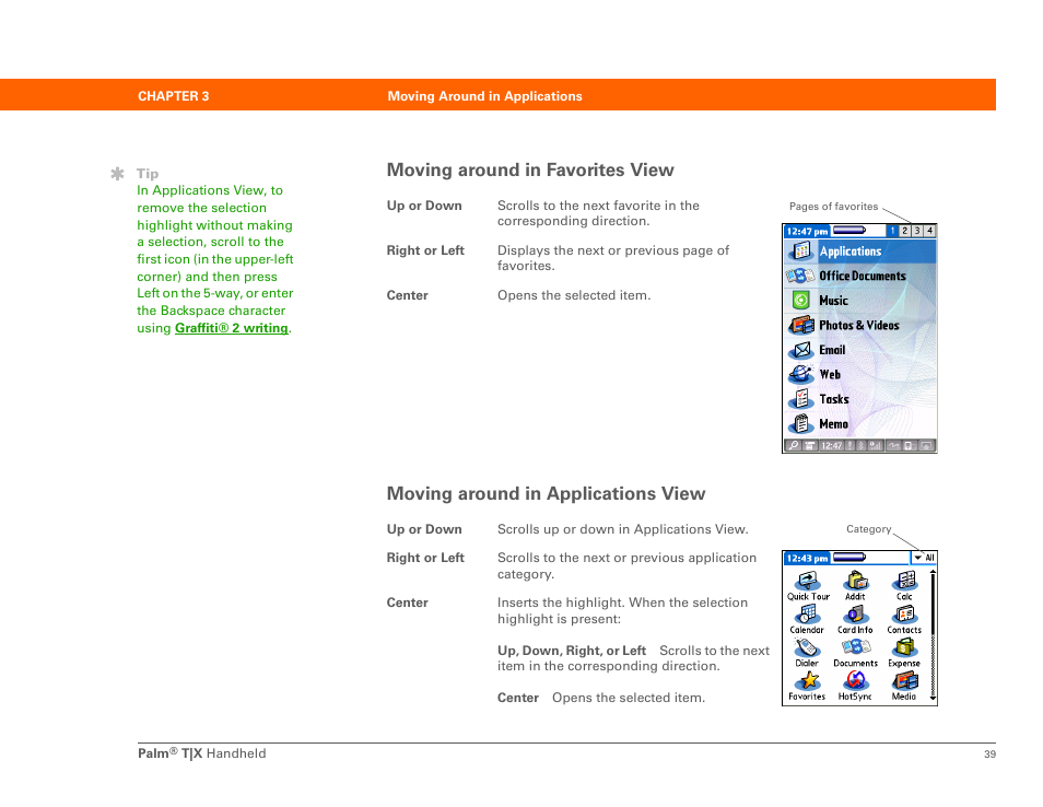 Palm TX User Manual | Page 61 / 690