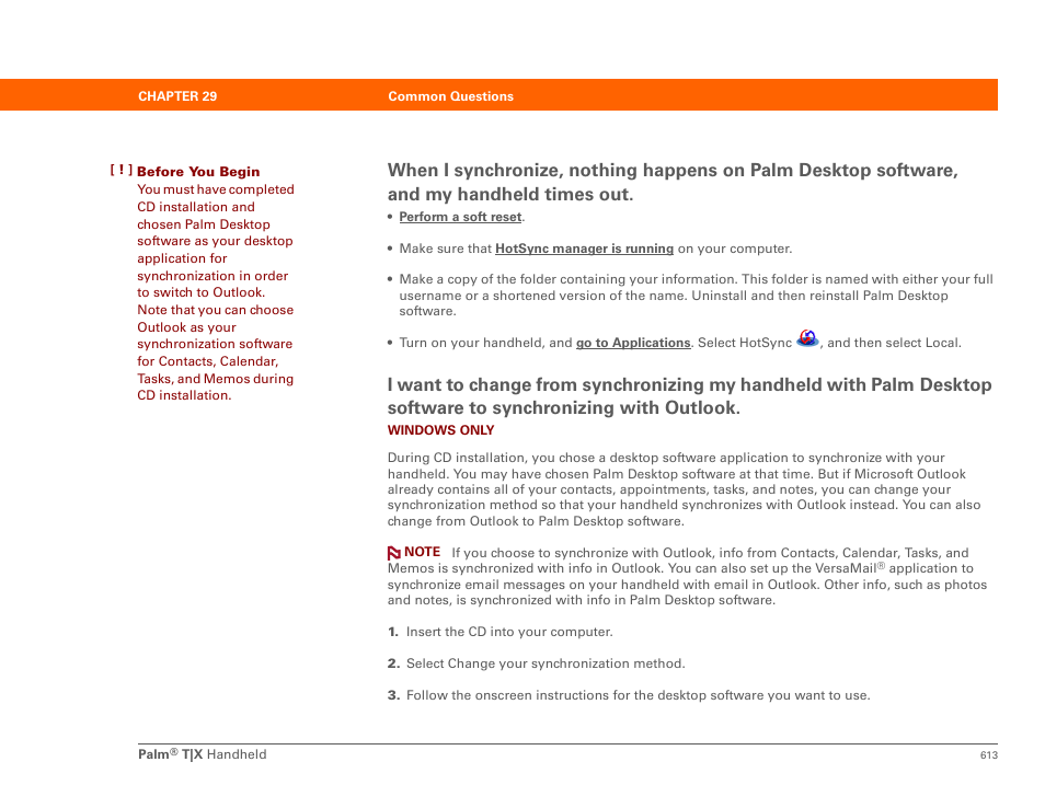 Palm TX User Manual | Page 635 / 690