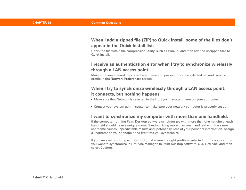 Palm TX User Manual | Page 639 / 690