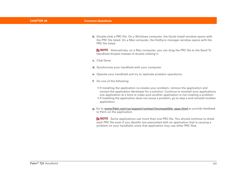 Palm TX User Manual | Page 652 / 690