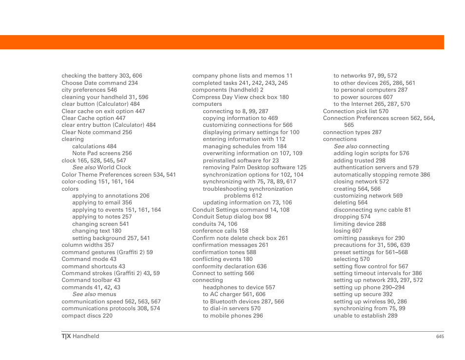 Palm TX User Manual | Page 667 / 690