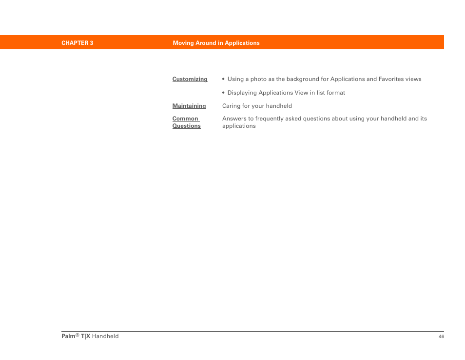 Palm TX User Manual | Page 68 / 690