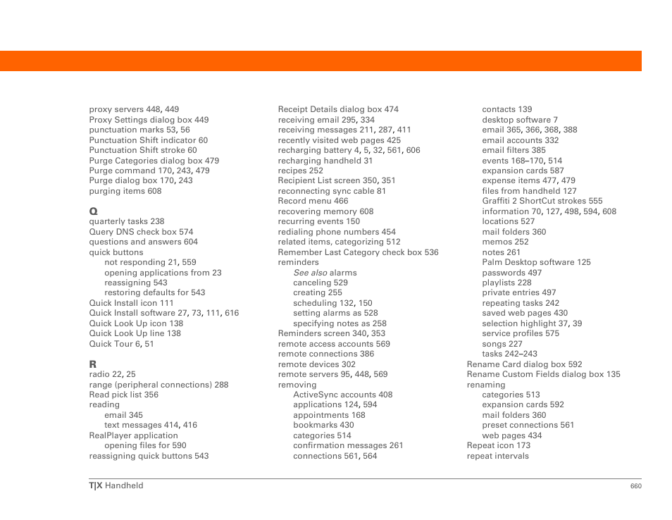 Palm TX User Manual | Page 682 / 690