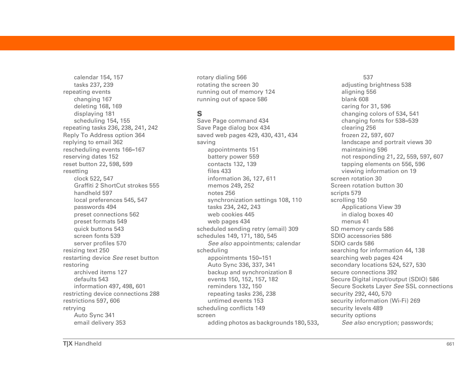 Palm TX User Manual | Page 683 / 690