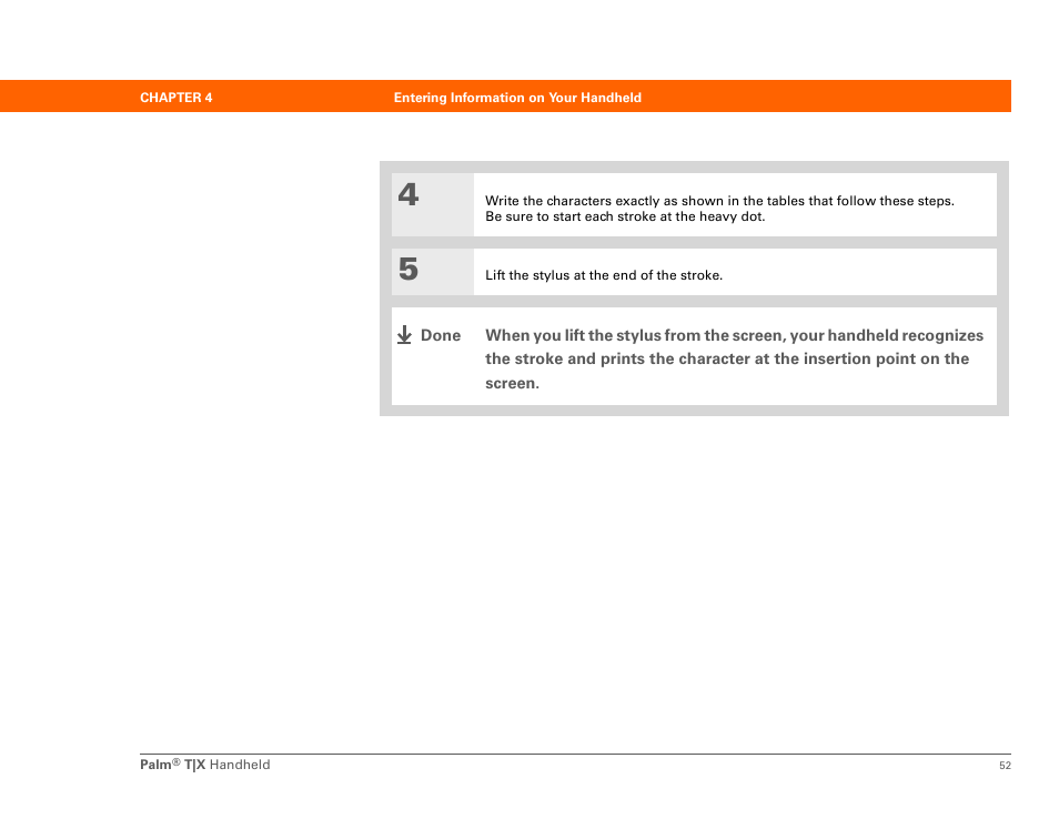 Palm TX User Manual | Page 74 / 690