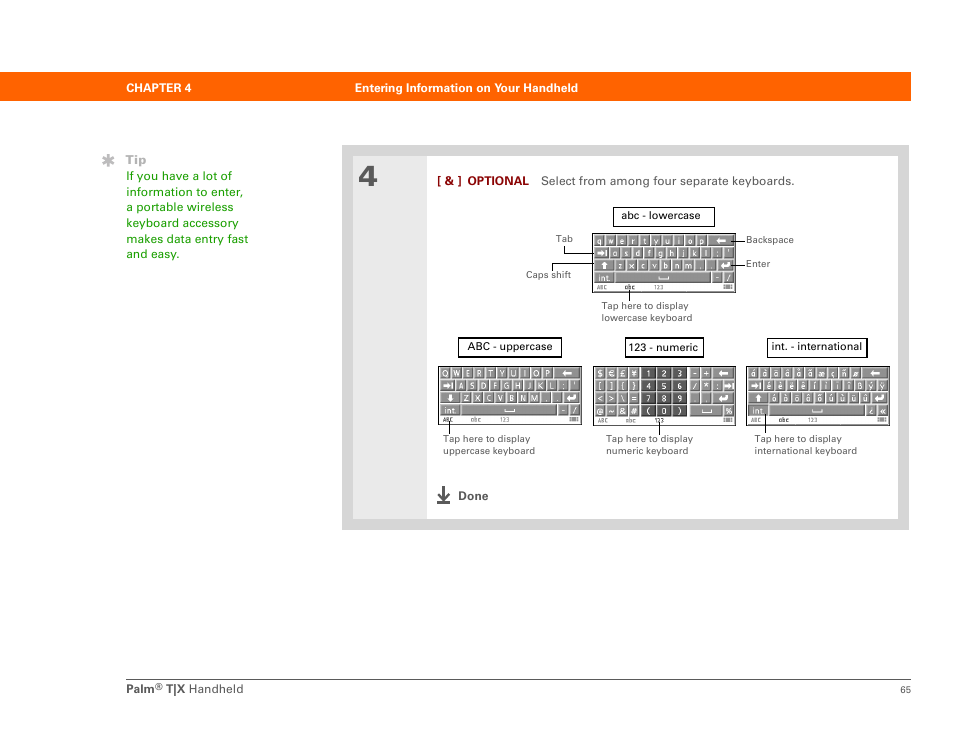 Palm TX User Manual | Page 87 / 690