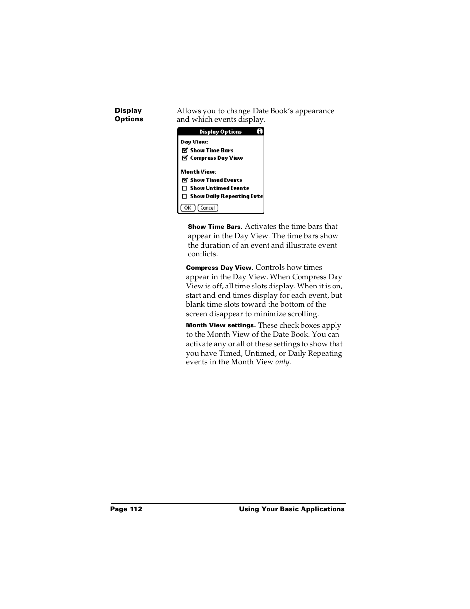 Palm PalmTM m100 User Manual | Page 120 / 232