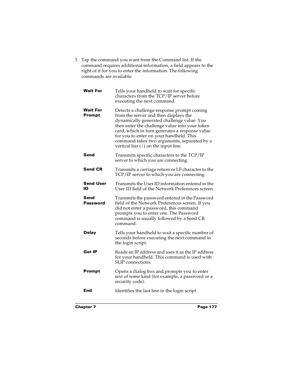 Palm PalmTM m100 User Manual | Page 185 / 232