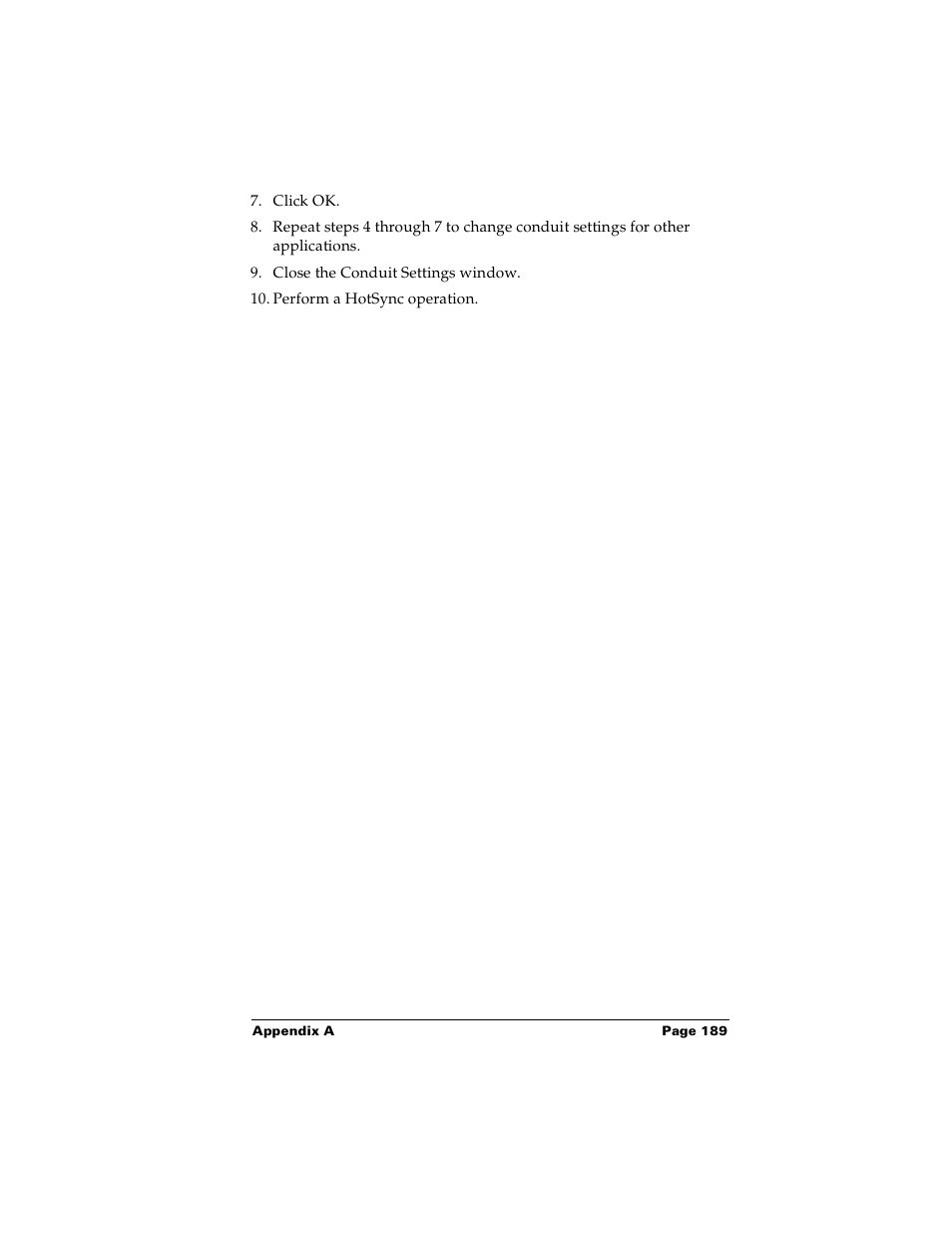 Palm PalmTM m100 User Manual | Page 197 / 232