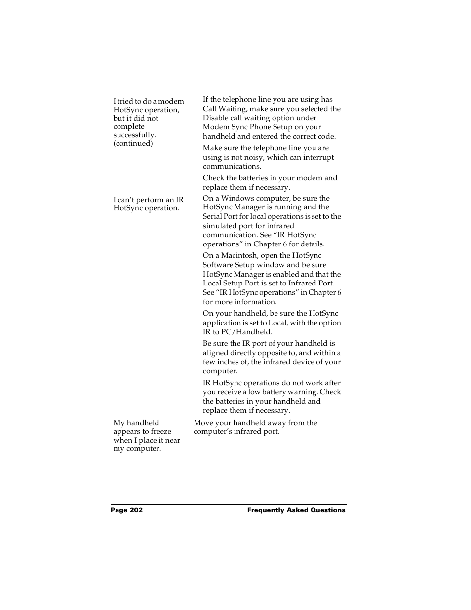 Palm PalmTM m100 User Manual | Page 210 / 232