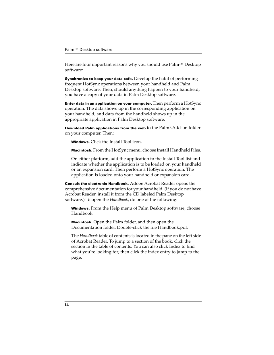 Palm handheld m100 User Manual | Page 18 / 28