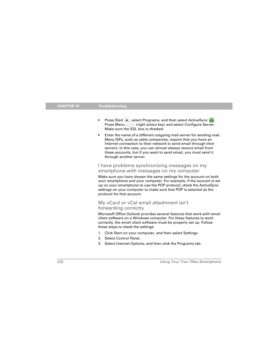 Palm 700w User Manual | Page 240 / 290