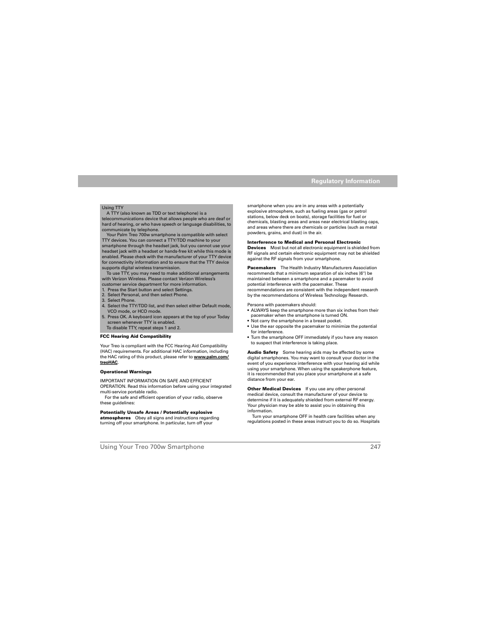 Palm 700w User Manual | Page 255 / 290