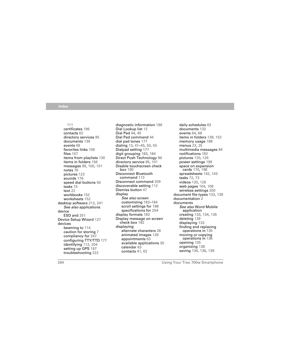 Palm 700w User Manual | Page 272 / 290