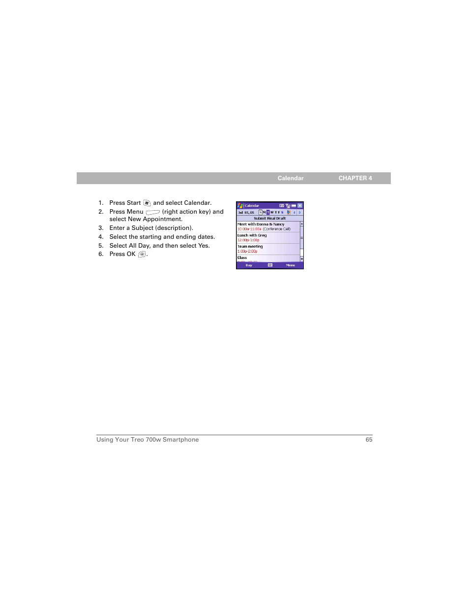 Palm 700w User Manual | Page 73 / 290
