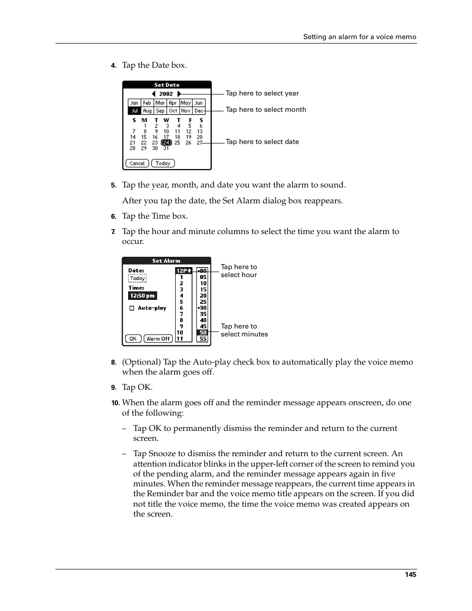 Palm Tungsten T Handhelds User Manual | Page 155 / 290