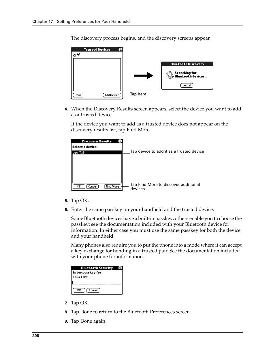 Palm Tungsten T Handhelds User Manual | Page 218 / 290