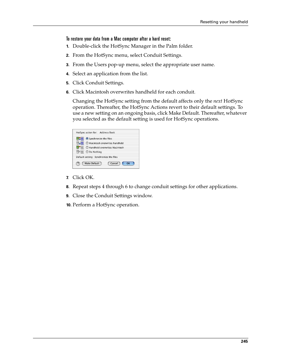 Palm Tungsten T Handhelds User Manual | Page 255 / 290