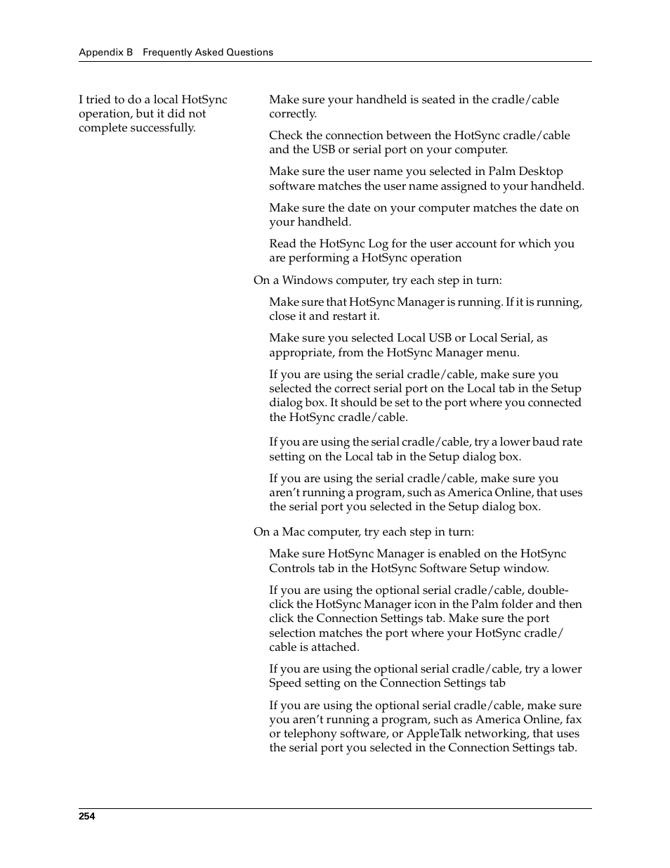 Palm Tungsten T Handhelds User Manual | Page 264 / 290