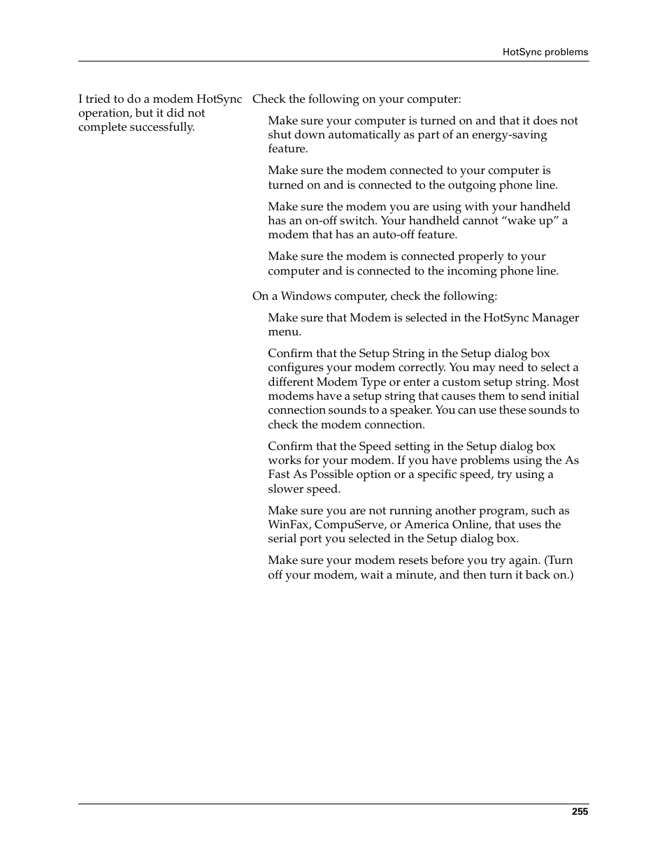 Palm Tungsten T Handhelds User Manual | Page 265 / 290