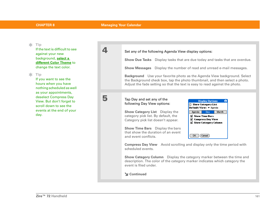 Palm Zire 72 User Manual | Page 183 / 706
