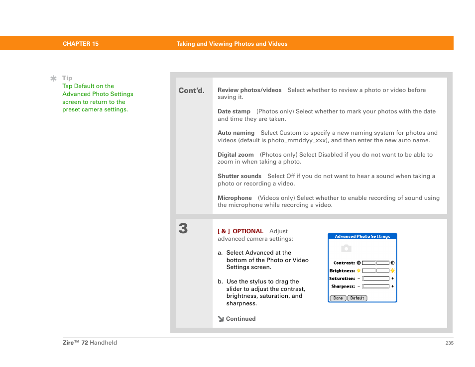 Palm Zire 72 User Manual | Page 257 / 706