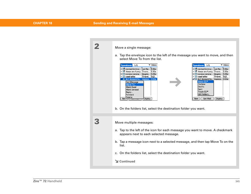 Palm Zire 72 User Manual | Page 367 / 706