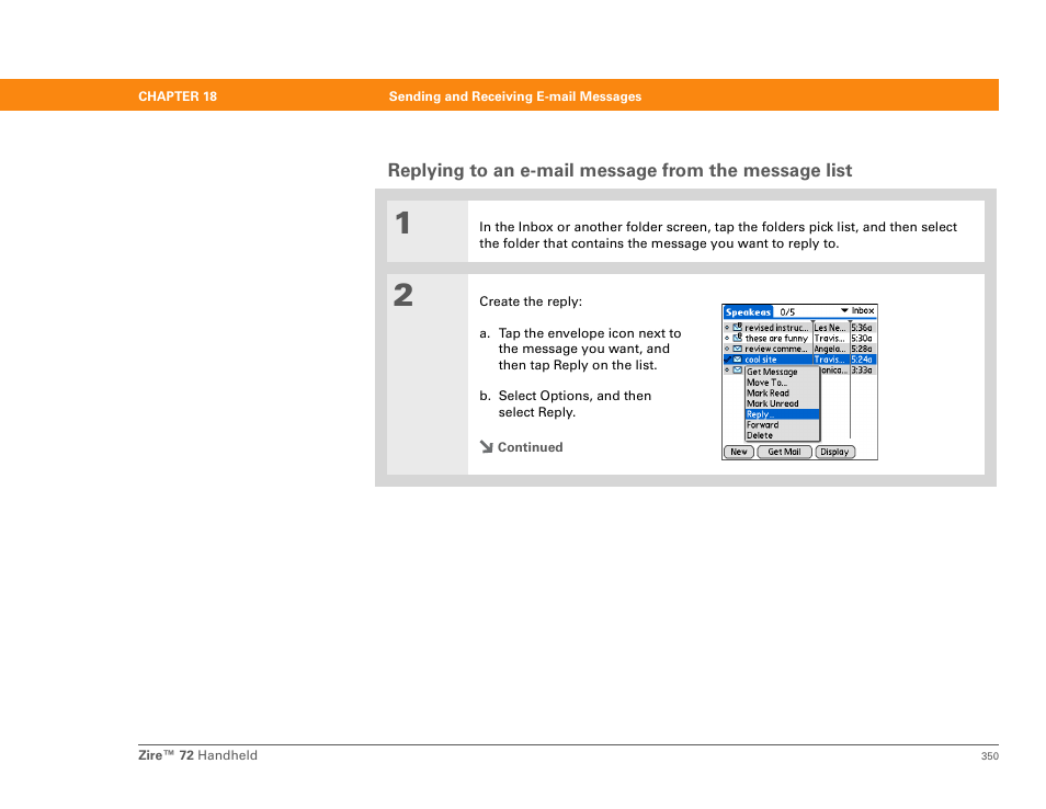 Palm Zire 72 User Manual | Page 372 / 706