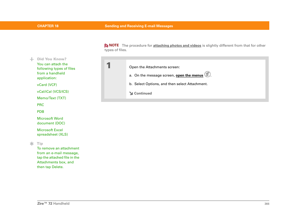 Palm Zire 72 User Manual | Page 388 / 706