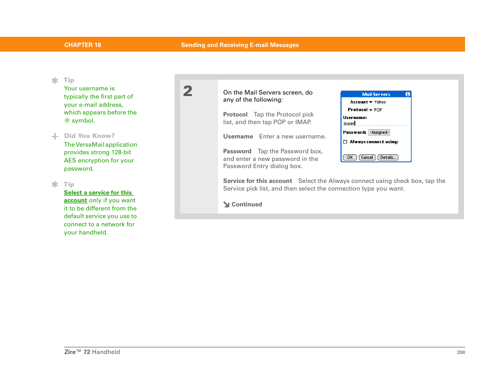 Palm Zire 72 User Manual | Page 420 / 706