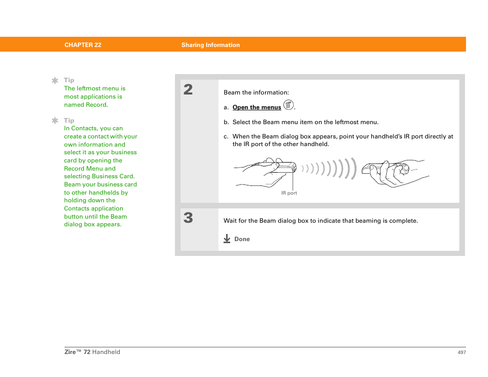 Palm Zire 72 User Manual | Page 519 / 706