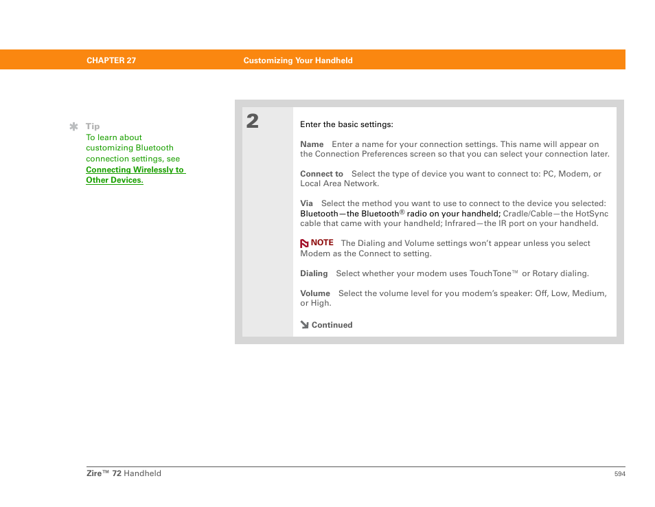 Palm Zire 72 User Manual | Page 616 / 706