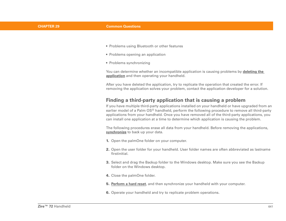 Palm Zire 72 User Manual | Page 663 / 706