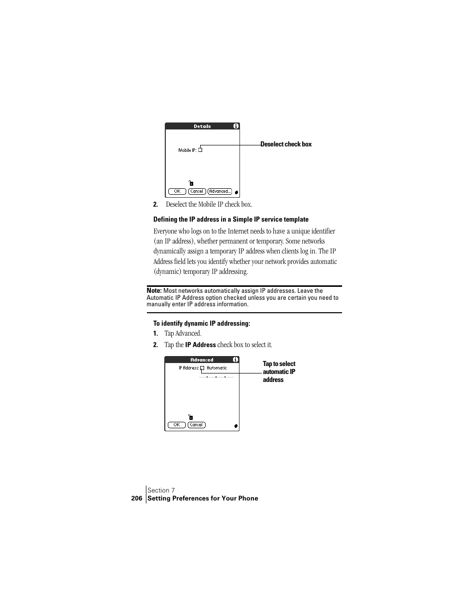 Palm Treo 300 User Manual | Page 214 / 286