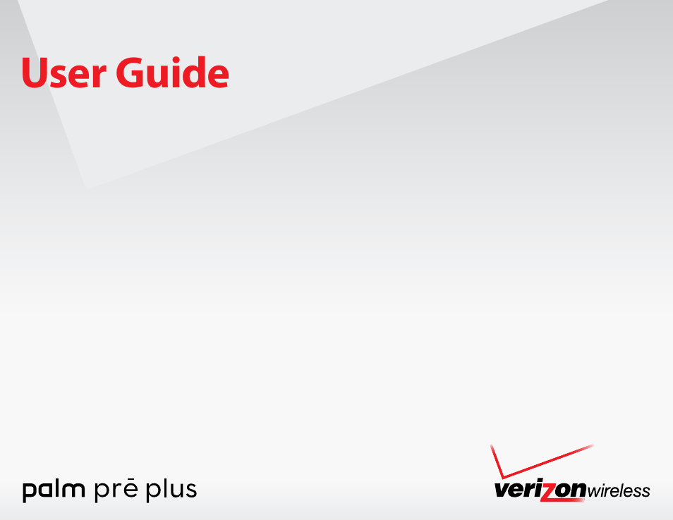 Palm Pre Plus User Manual | 209 pages