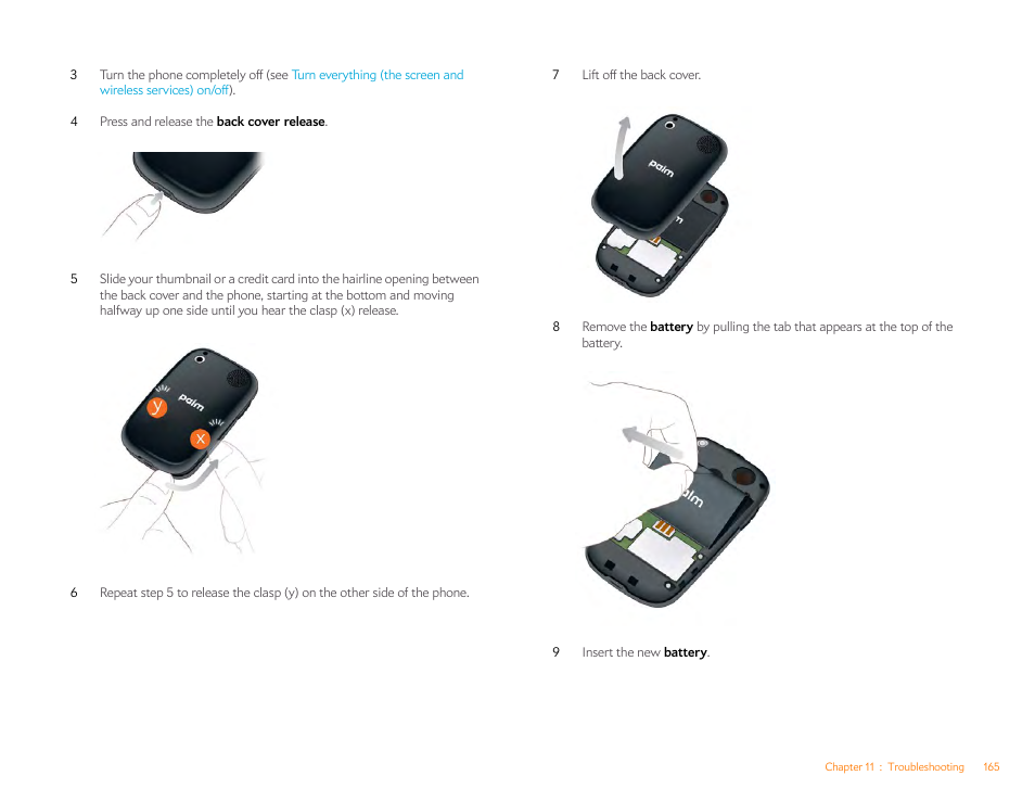 Palm Pre Plus User Manual | Page 165 / 209