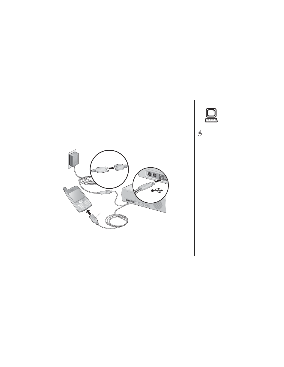 Connecting your treo to your computer | Palm Treo 600 User Manual | Page 31 / 178