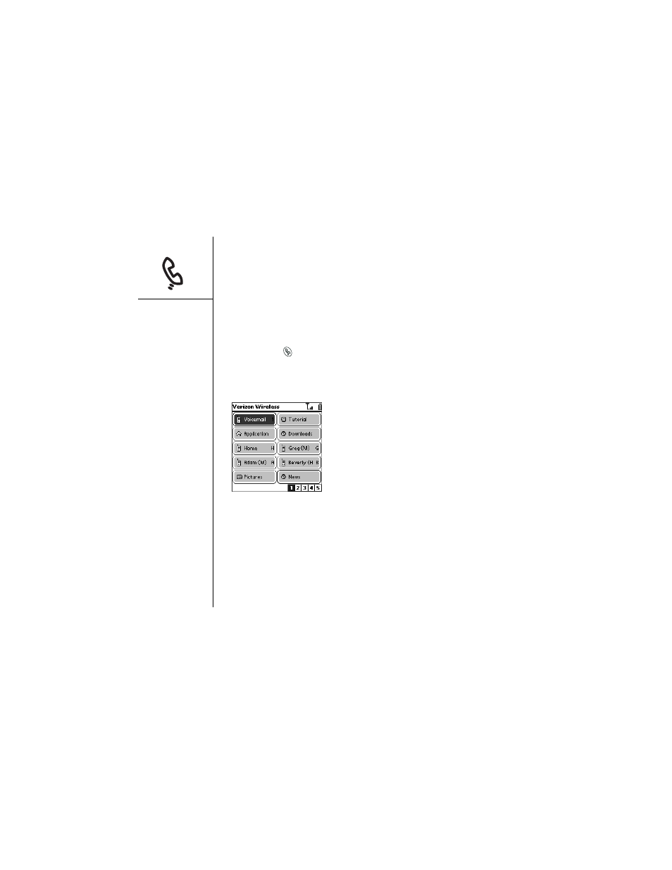 Using voicemail, Setting up voicemail | Palm Treo 600 User Manual | Page 44 / 178