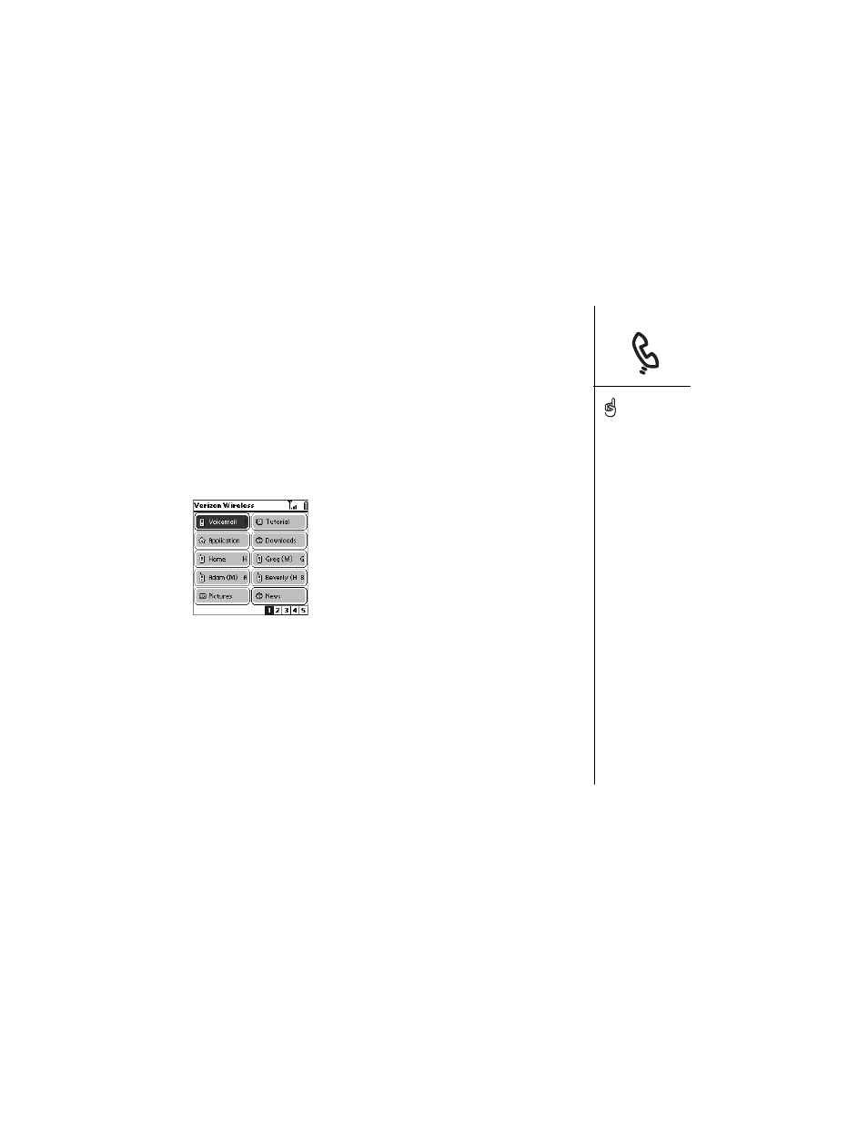 Defining favorites buttons | Palm Treo 600 User Manual | Page 53 / 178