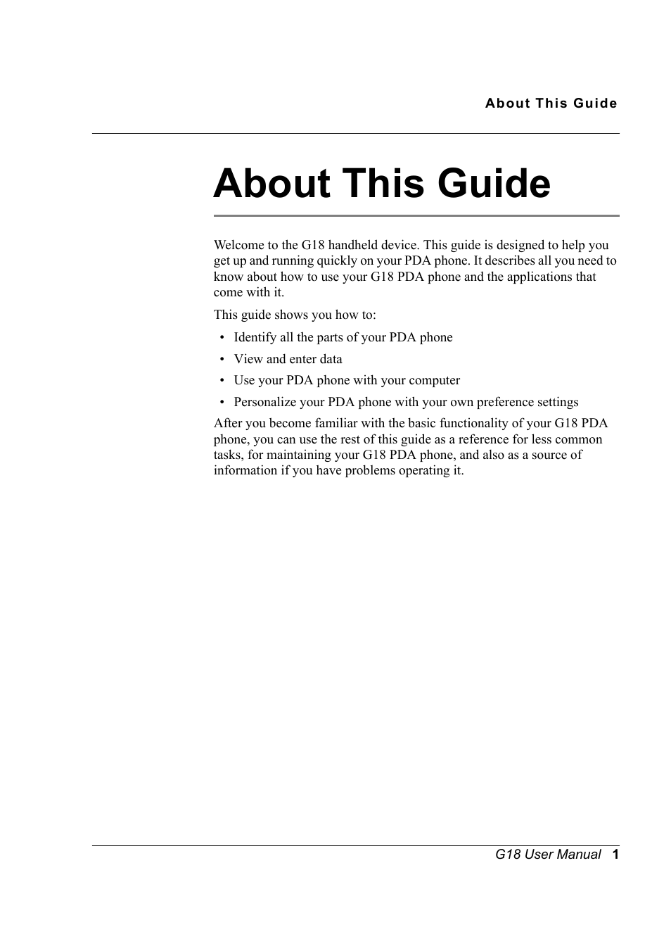 Palm XPLORE G18 User Manual | Page 12 / 276