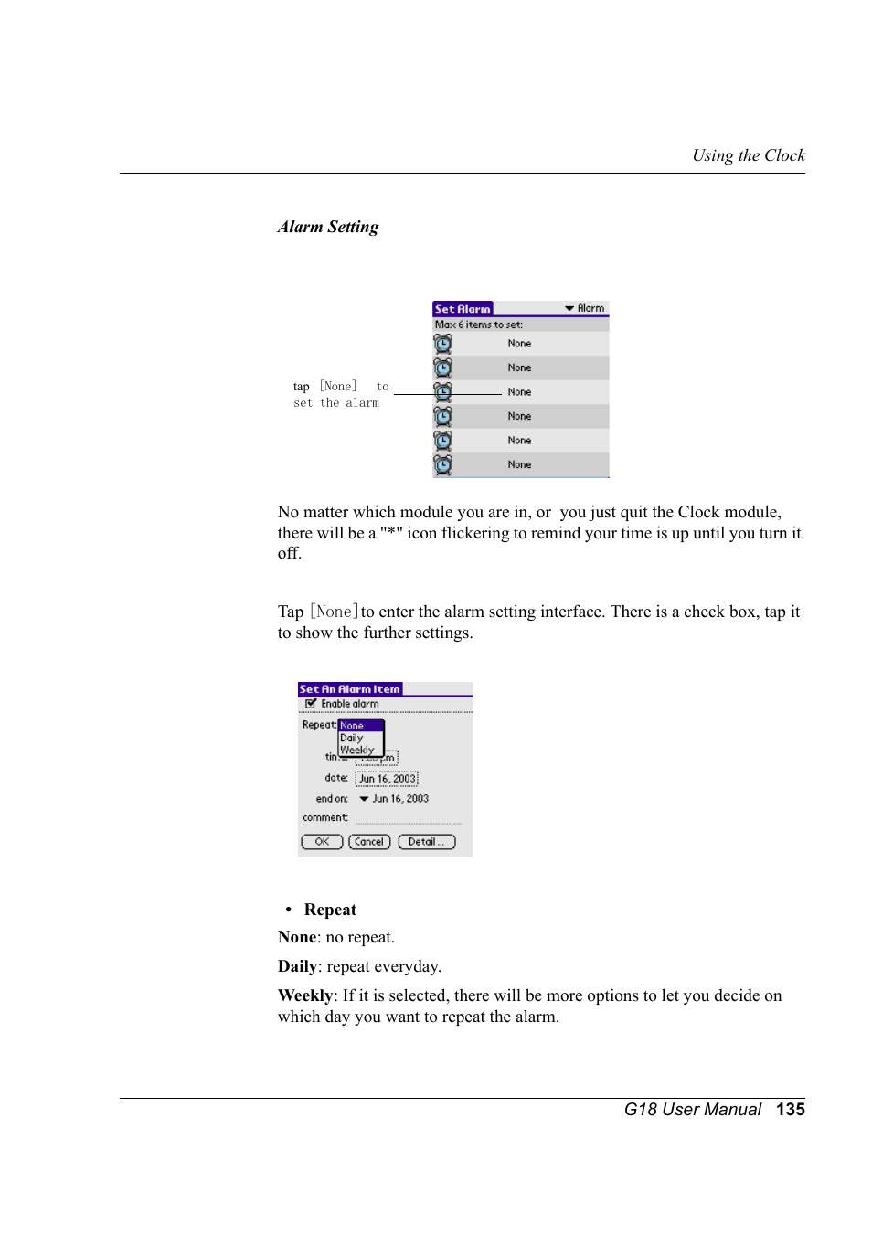 Palm XPLORE G18 User Manual | Page 146 / 276