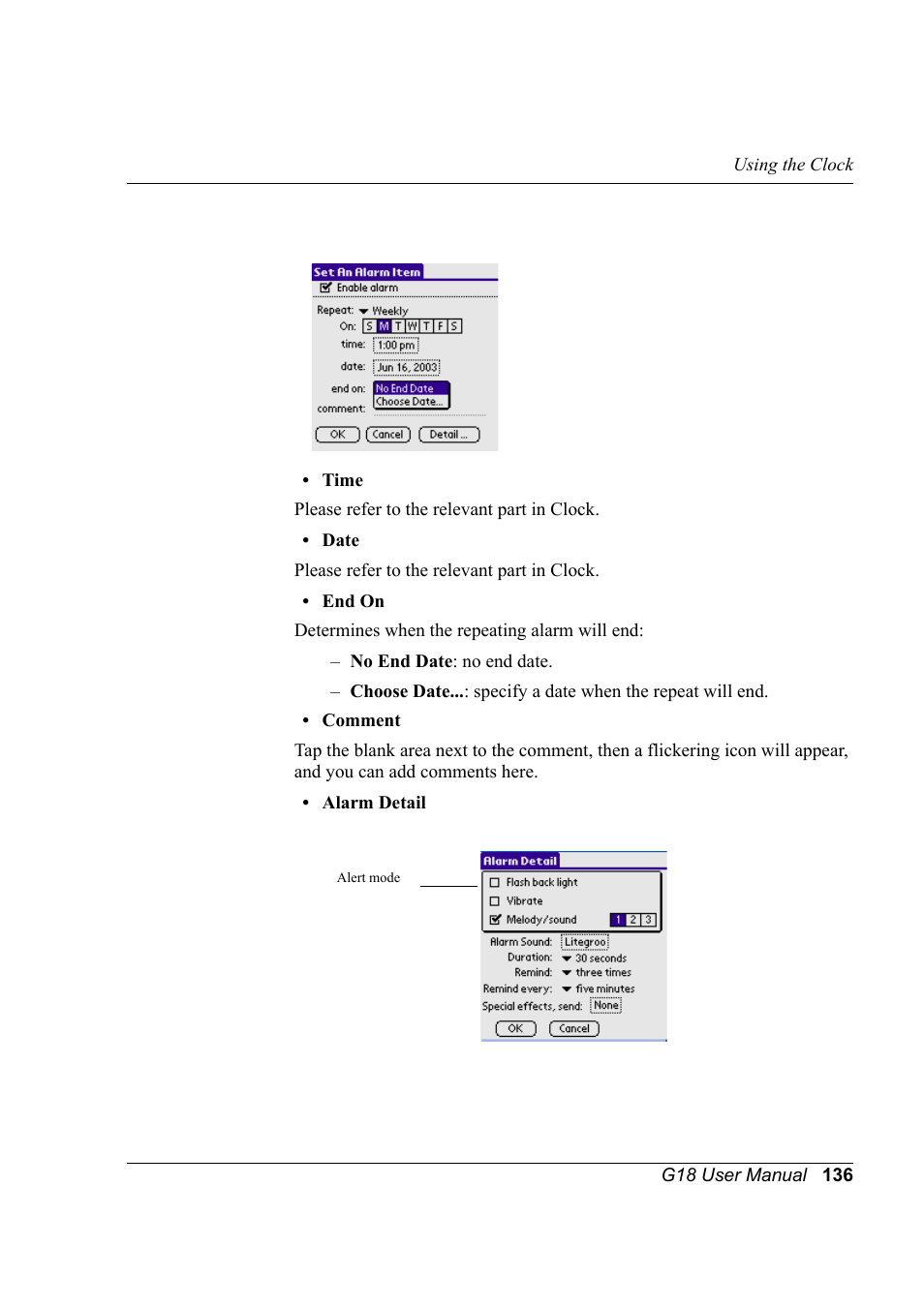 Palm XPLORE G18 User Manual | Page 147 / 276