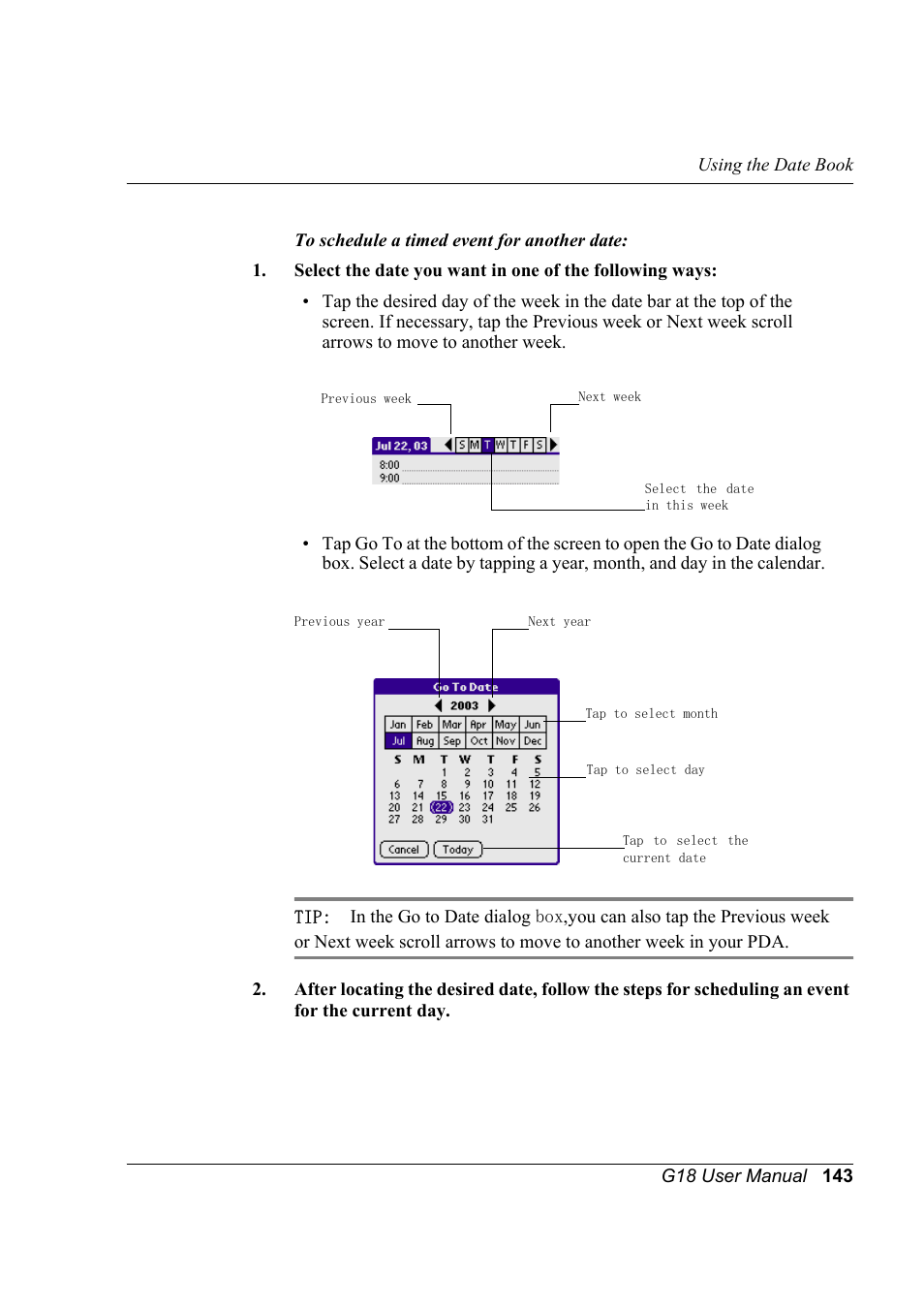 Palm XPLORE G18 User Manual | Page 154 / 276