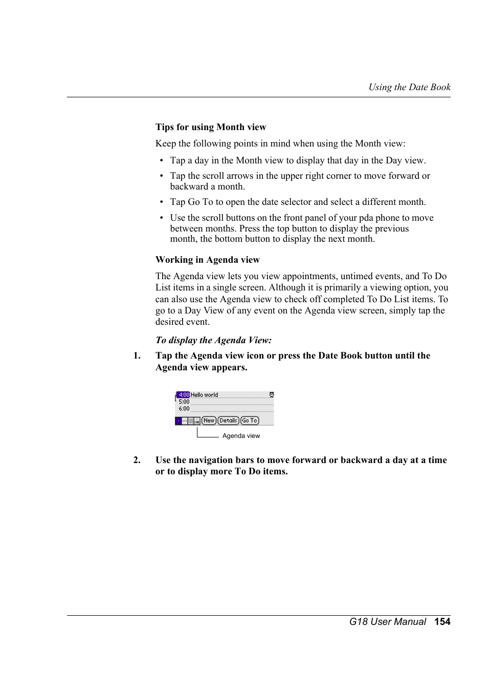 Palm XPLORE G18 User Manual | Page 165 / 276