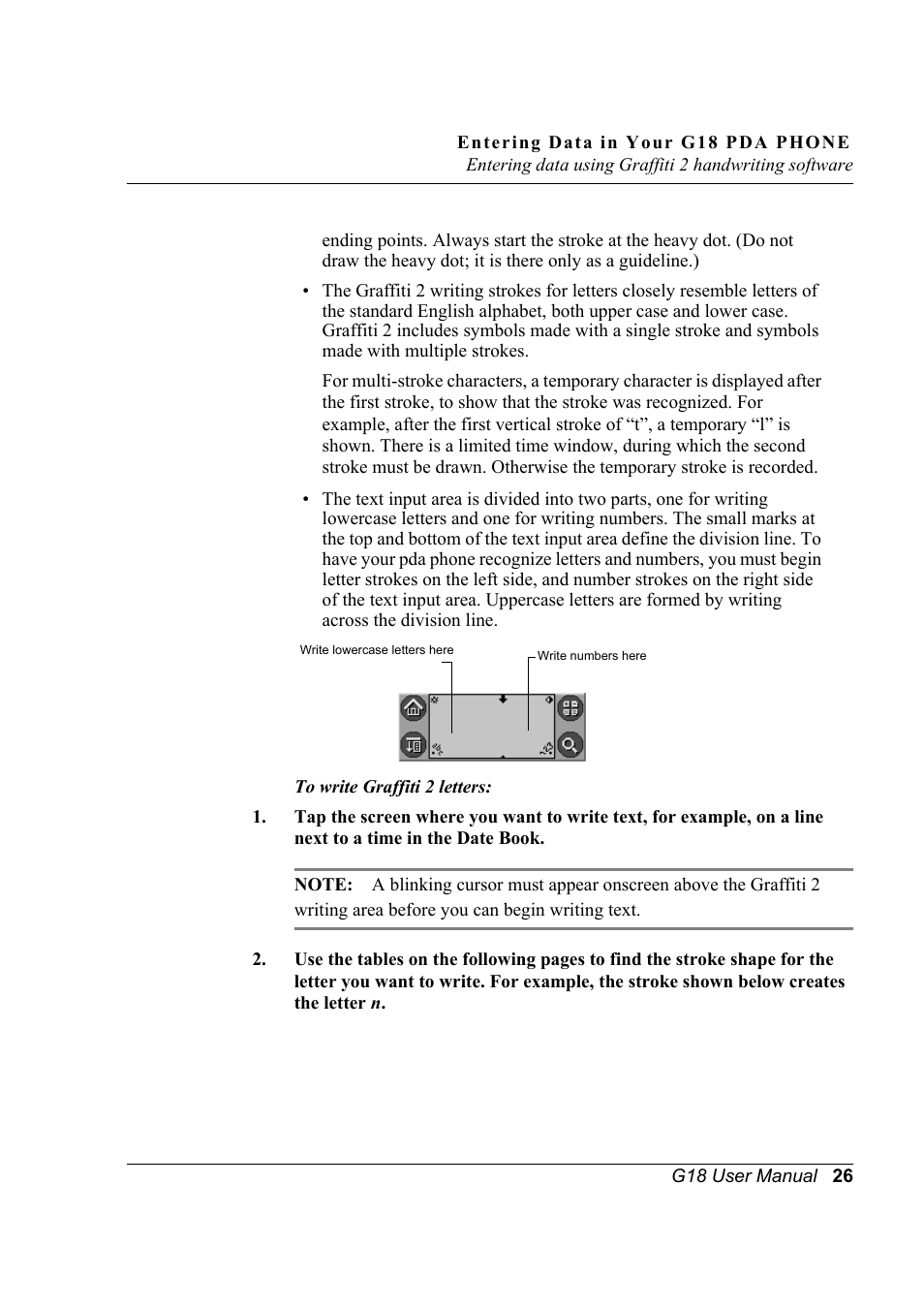 Palm XPLORE G18 User Manual | Page 37 / 276