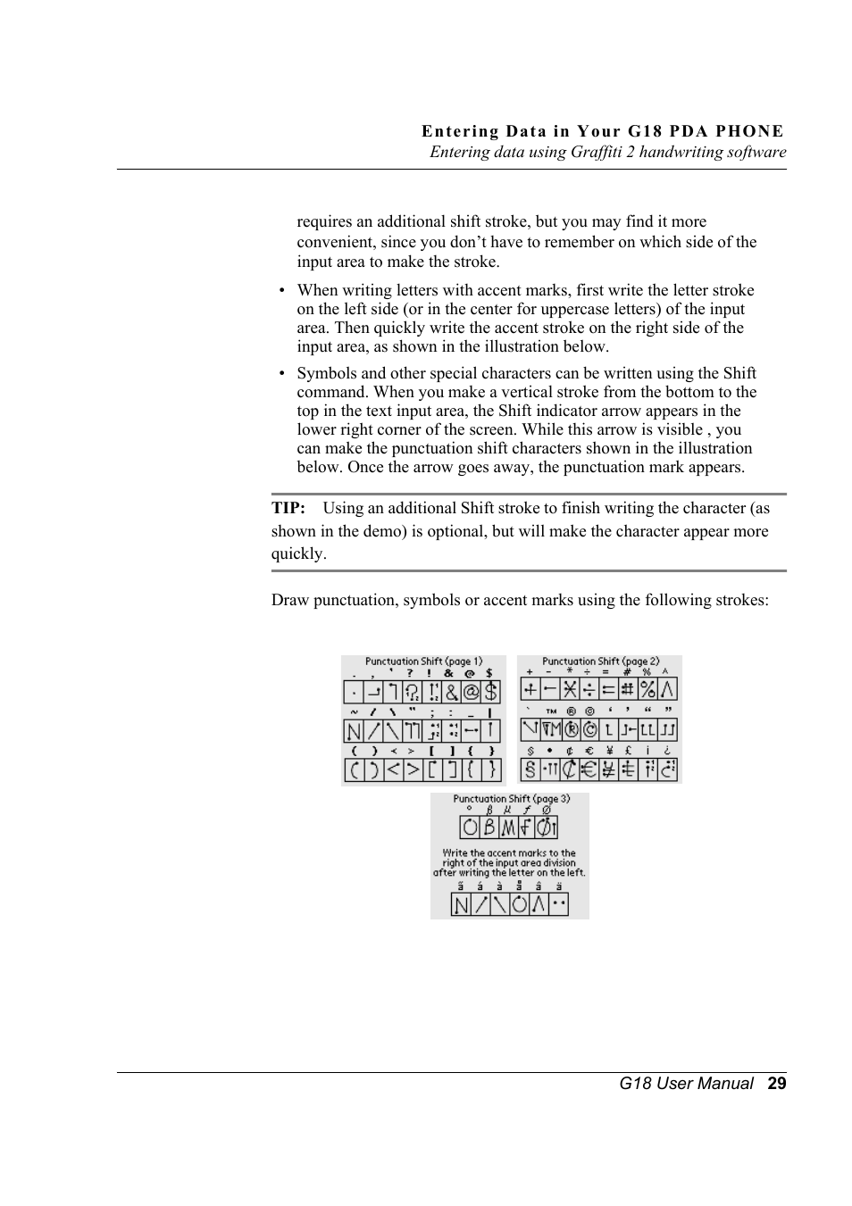 Palm XPLORE G18 User Manual | Page 40 / 276