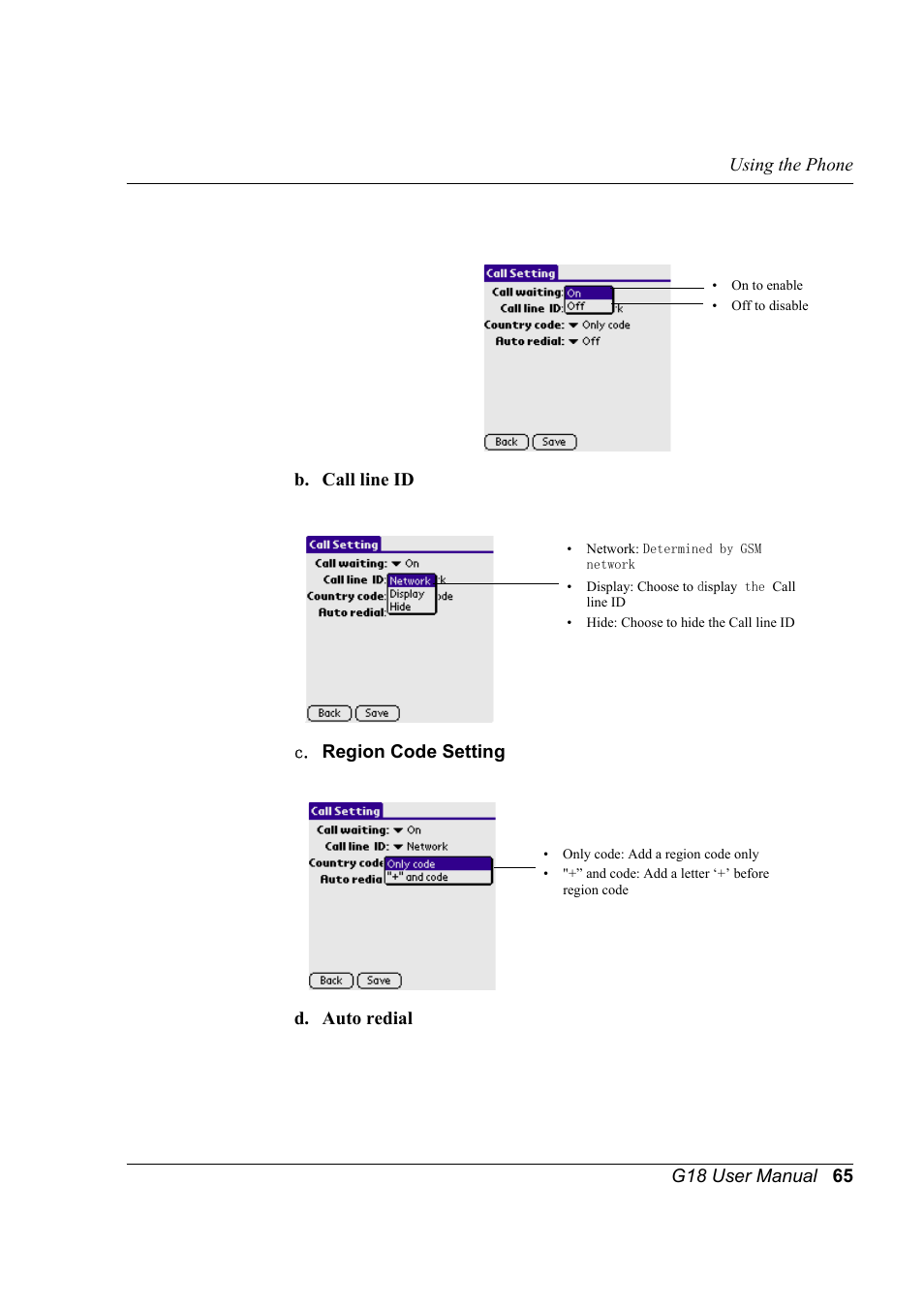 Palm XPLORE G18 User Manual | Page 76 / 276